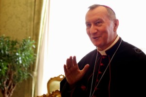 Il segretario di Stato Vaticano cardinal Pietro Parolin