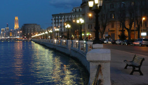 Bari, lungomare San Girolamo